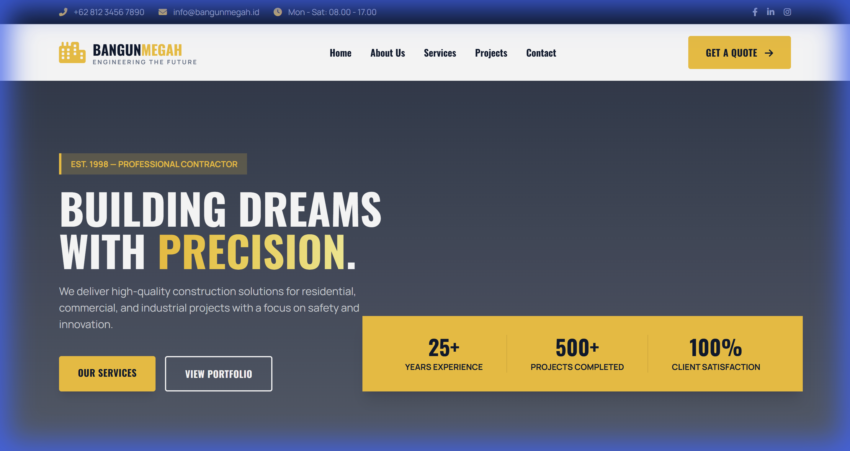 BangunMegah Template